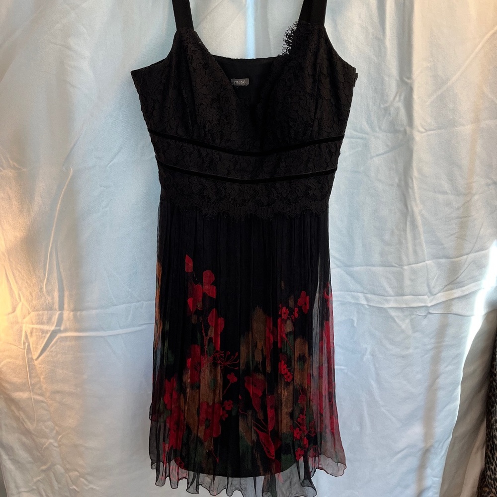 Muse mid length dress